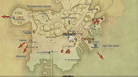 ffxiv materia vendor locations.